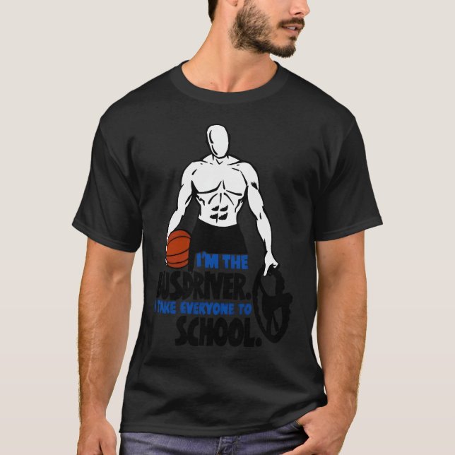 Und1 Street Ball Freestyle Basketball Ich bin der  T-Shirt (Vorderseite)