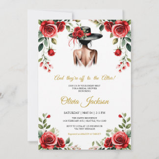 Und ab zum Altar! Derby-Motto Einladung