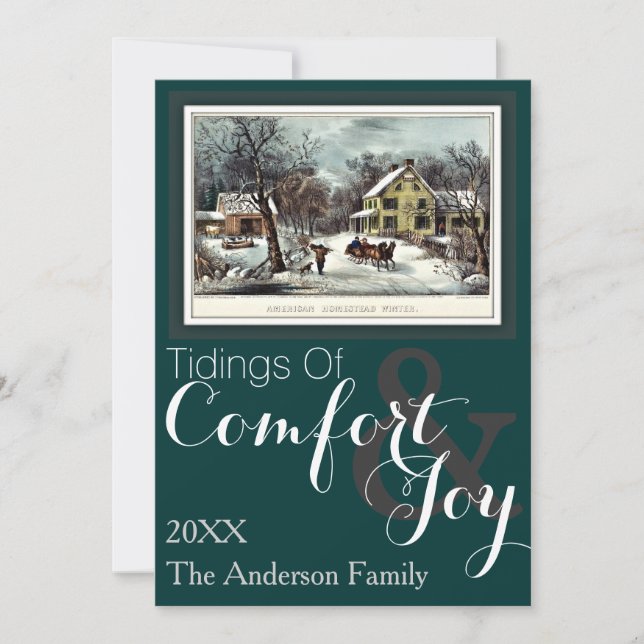 und American Homestead Winter (Vorderseite)