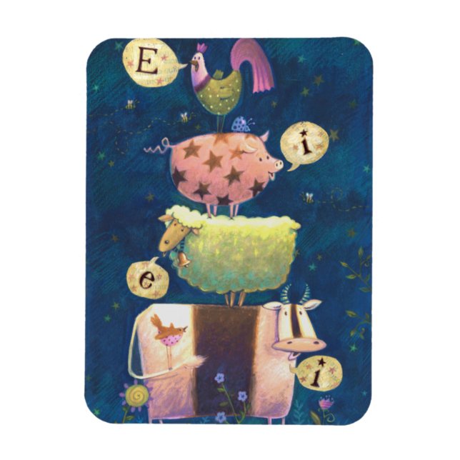 Und auf diesem Bauernhof Magnet (Vertikal)