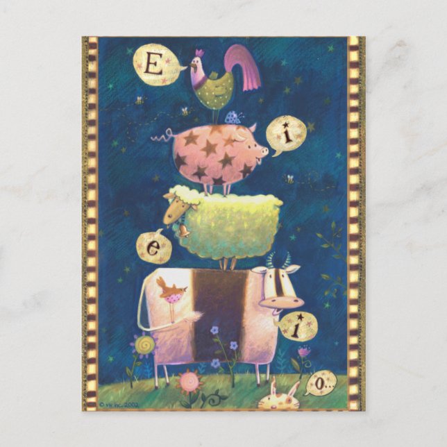 Und auf diesem Bauernhof Postkarte (Vorderseite)