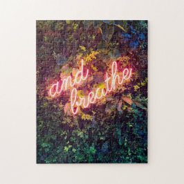 Und Breathe Neon Sign