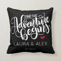 Und das Abenteuer beginnt - Datum personalisierte 