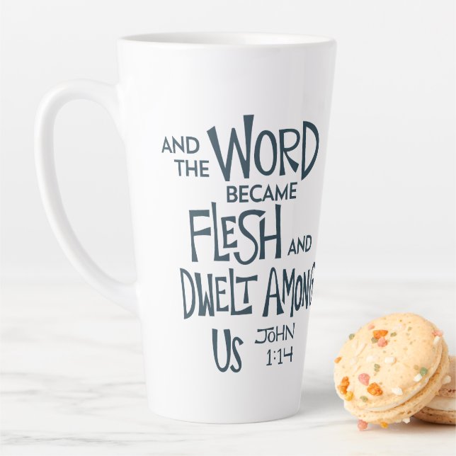 Und das Wort wurde Fleisch Milchtasse (Beispiel)