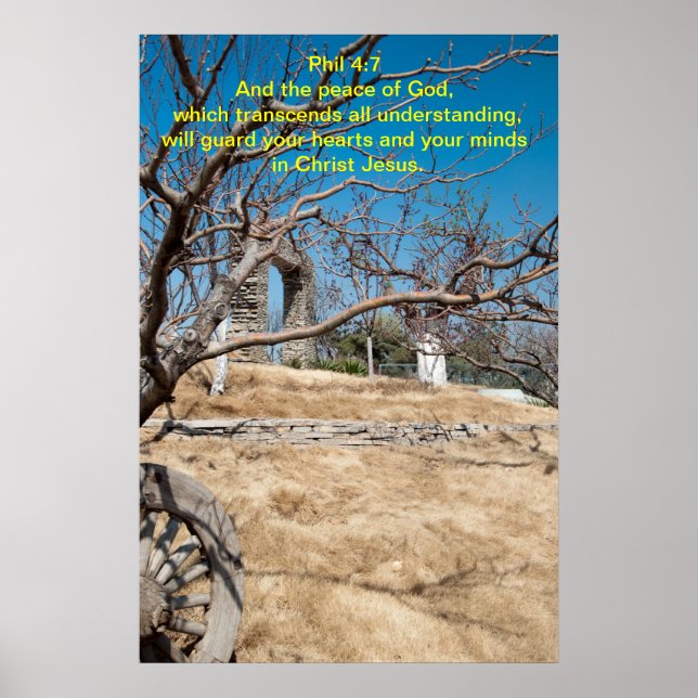 Und der Frieden Gottes, Poster (Vorne)