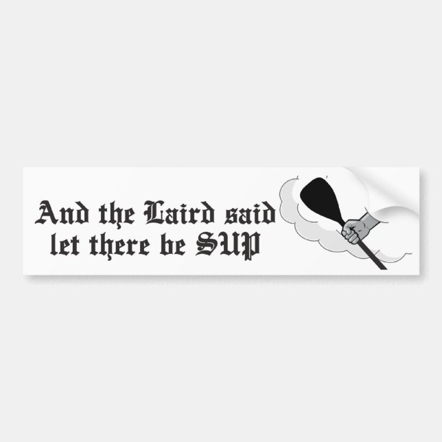 Und der Gutsherr sagte Autoaufkleber (Vorne)