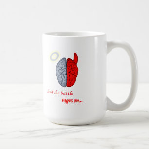 Und die Schlacht wütet (Gut gegen Böse) Kaffeetasse