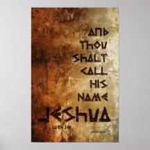 Und du sollst anrufen ... Jeshua (Schrift: Luke 1: