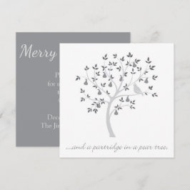 Und ein Rebhuhn in einer Birne Einladung