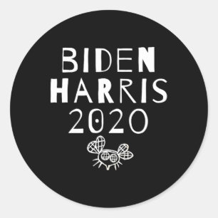 Und Frauen 2020: Biden Harris politische Erklärung Runder Aufkleber