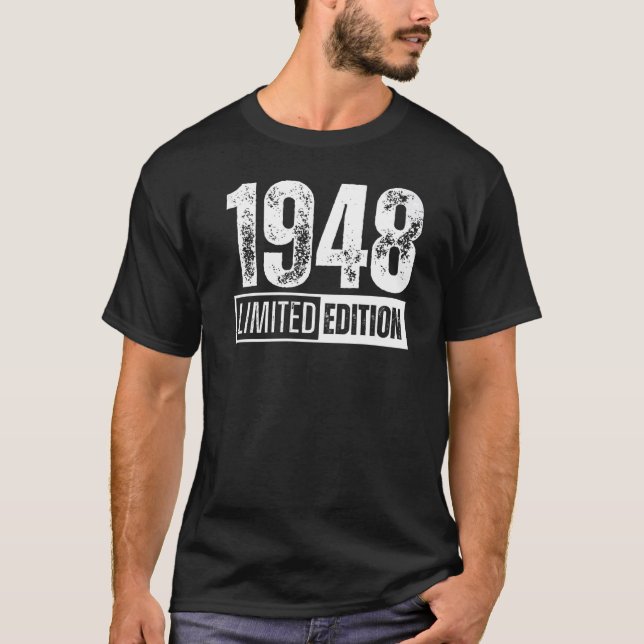 und Geboren 1948 T-Shirt (Vorderseite)