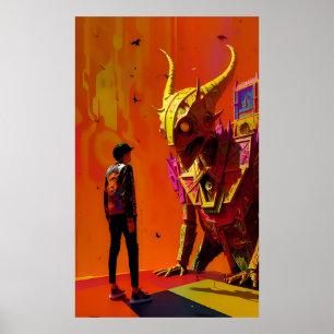Und geh von meinem Schreibtisch - Ken Gage Surreal Poster