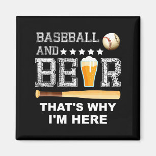Und Hemd Baseball Bier Witz Papa Väter Magnet
