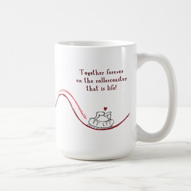 "UND Herz LTT " Kaffeetasse (Rechts)