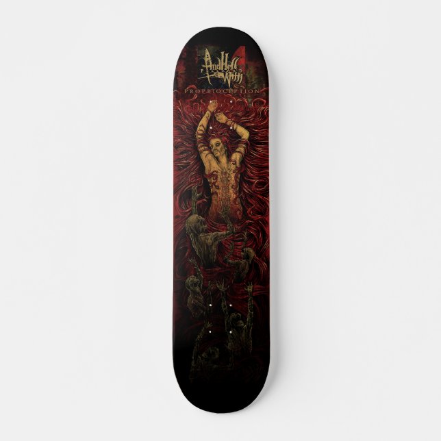 UND HÖLLE GEFOLGT MIT Proprioceptionsplattform Skateboard (Vorne)