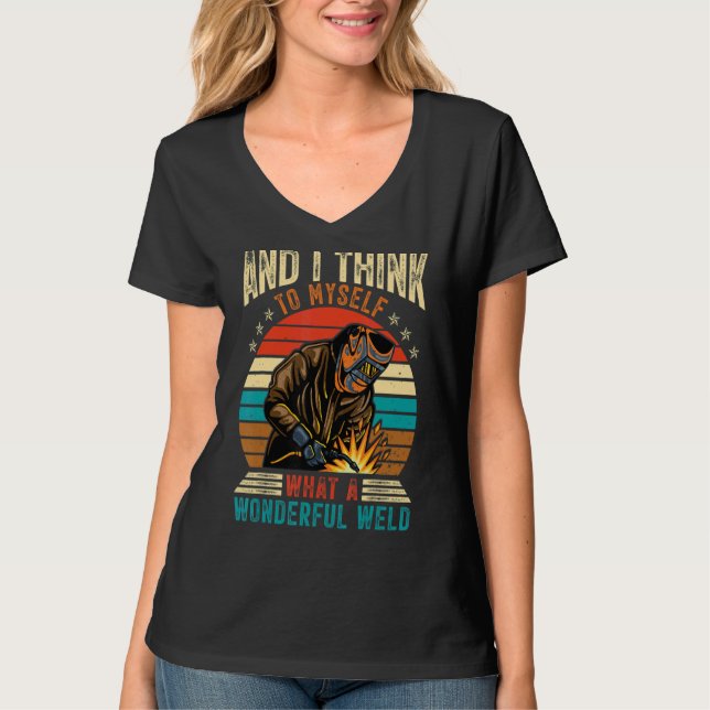 Und ich denke für mich, was für ein wunderbarer We T-Shirt (Vorderseite)