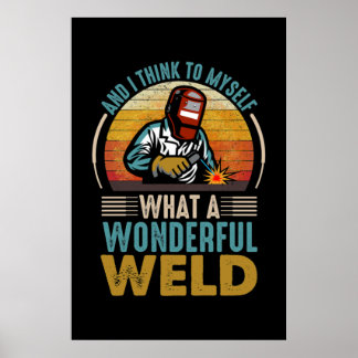 Und ich denke mir, was für eine wunderbare Schweiß Poster