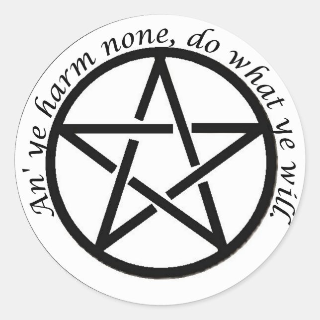 und ihr tut nichts weh runder aufkleber (Vorderseite)