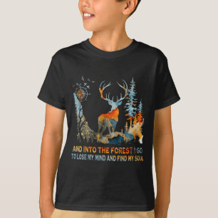 Und in den Wald gehe ich zur Hirschjagd Lustiger J T-Shirt