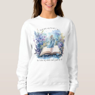 Und in mein Buch geh ich, um meinen Verstand zu ve Sweatshirt
