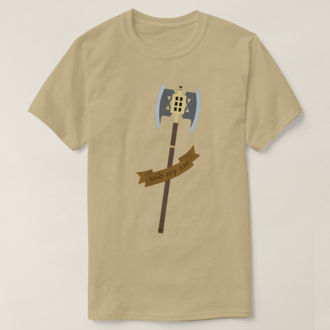 Und mein Ax 4 T-Shirt (Design vorne)
