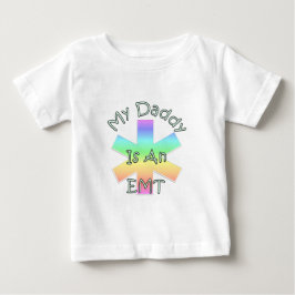 Und mein Vati ist ein EMT Baby T-shirt