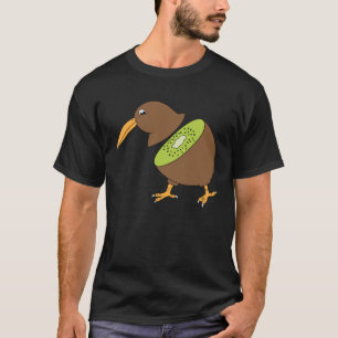 Und Niedlich Kiwi zu Halloween Kiwi Frucht Kiwi Bi T-Shirt