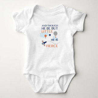 Und obwohl er aber ist, wenig ist er heftiger baby strampler
