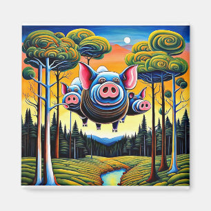 Und Schweine könnten fliegen Magnet