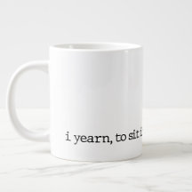 "...und sein." Spezielle Poesie-Tasse