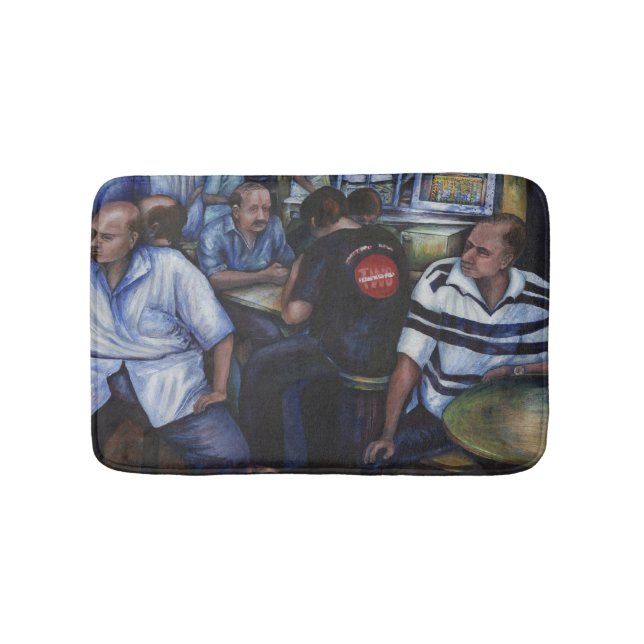 Und...sie hat den Mailman Verheiratet Badematte (Vorderseite)