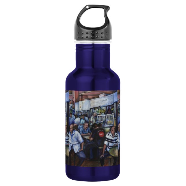 Und...sie hat den Mailman Verheiratet Trinkflasche (Vorderseite)