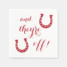 Und sie sind weg von Derby Serviette
