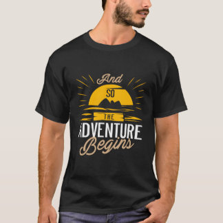 Und so beginnt das Abenteuer mit der Camg Road Rei T-Shirt