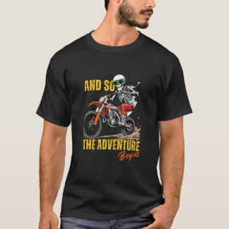 Und so beginnt das Abenteuer Skeleton Road Trip Mo T-Shirt