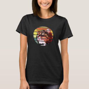 Und süße Katze Und bunte Katze T-Shirt