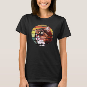 Und süße Katze Und bunte Katze T-Shirt