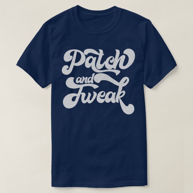 und TSchwäche ModularAnalog Synth Lover Design 1 T-Shirt (Design vorne)