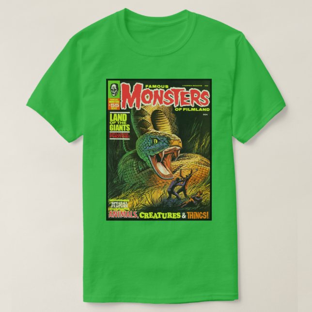 UND WEITERE GROSSE BEKANNTE MONSTERS DER FILMLAND  T-Shirt (Design vorne)
