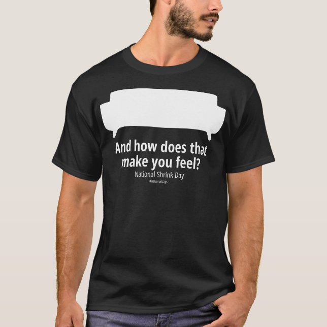 Und wie fühlt man sich dadurch dunkel? T-Shirt (Vorderseite)