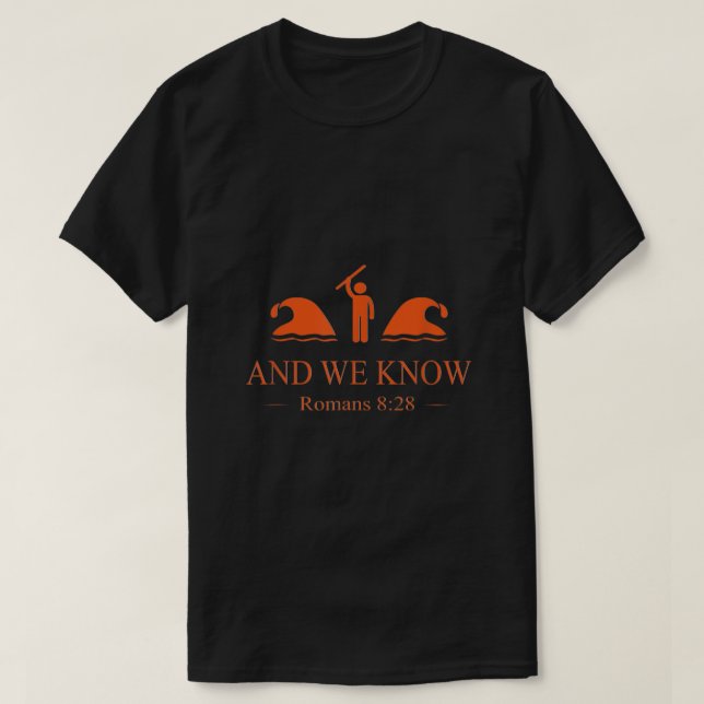 Und wir kennen die Römer das Christliche Geschenk  T-Shirt (Design vorne)