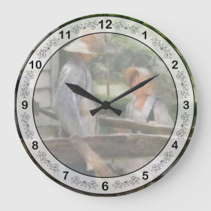 undefiniert große wanduhr