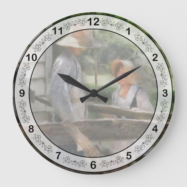 undefiniert große wanduhr (Vorderseite)