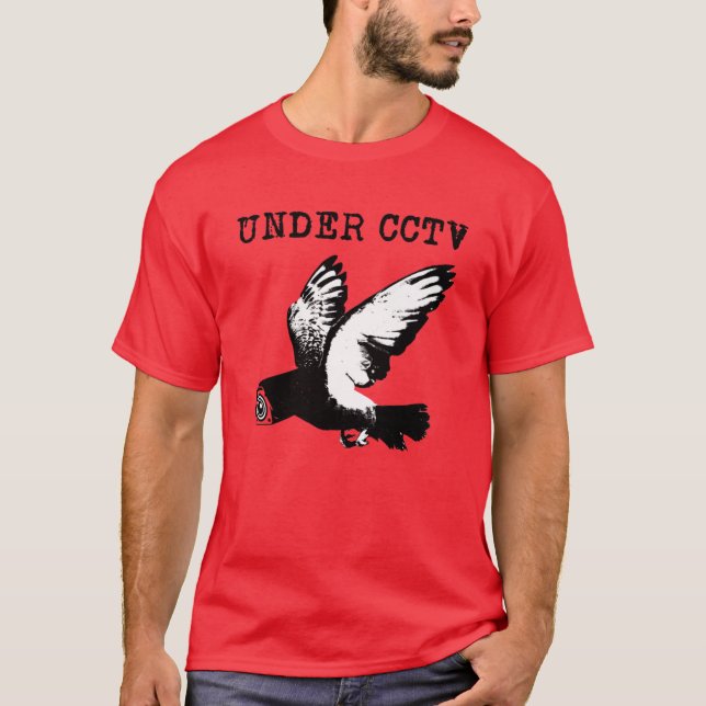Under Cctv Birds Spie friends T-Shirt (Vorderseite)