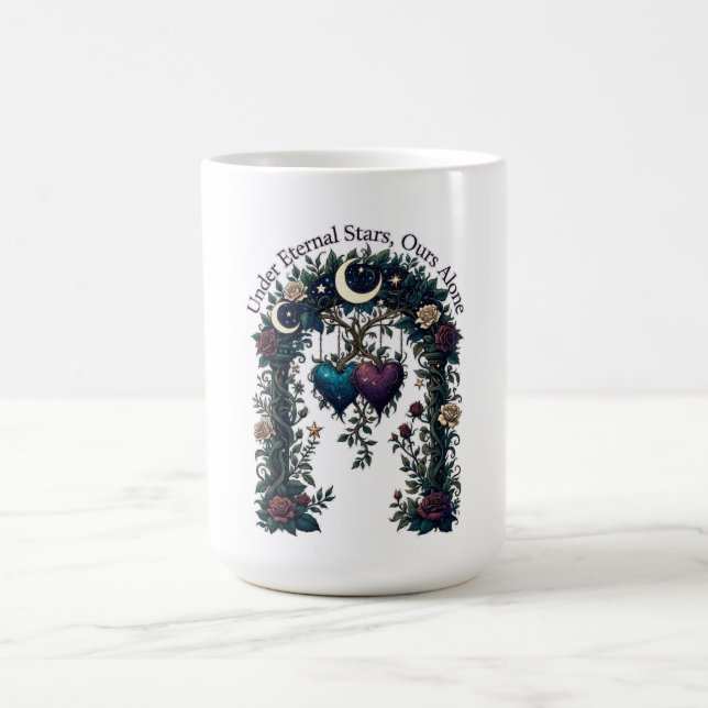 Under Eternal Stars Ours Alone Arbor Gifts T-Shirt Kaffeetasse (Mittel)