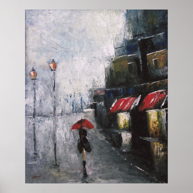 Under The Red Umbrella Poster (Vorne)