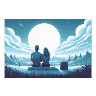 under the same moon fotodruck