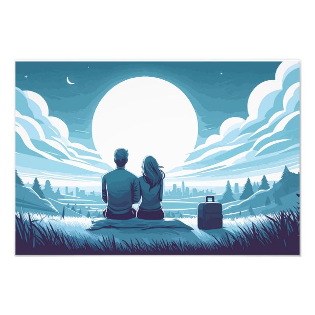 under the same moon fotodruck (Vorne)