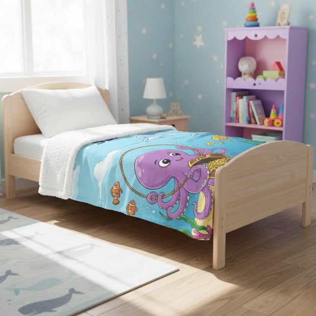 Under the Sea Baby Blanket Fleecedecke (Von Creator hochgeladen)