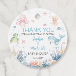 Under the Sea Baby Shower  Geschenkanhänger